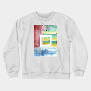 "Endless Summer" Abstraction Crewneck Sweatshirt